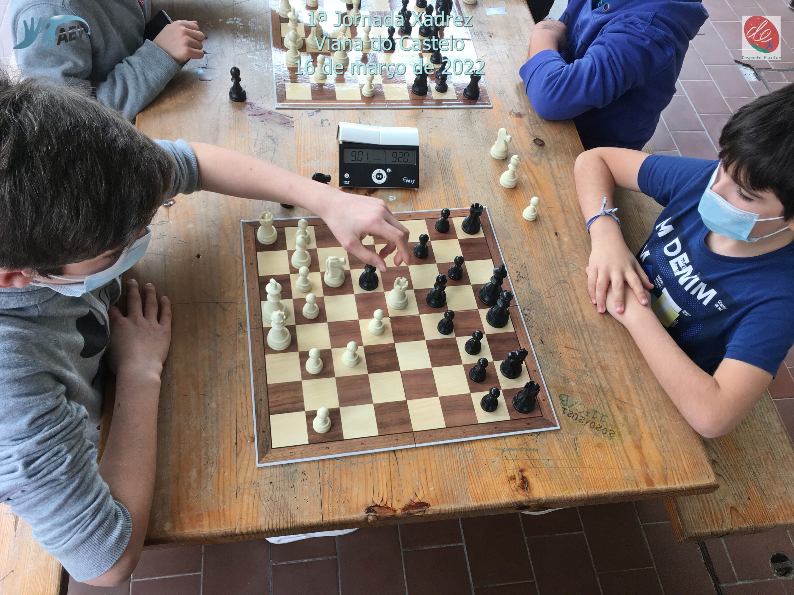 Torneio de Xadrez – Agrupamento de Escolas de Marvão